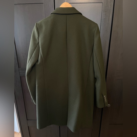 Zara green top coat - Picture 5 of 9